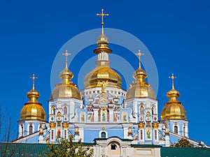 St Michael Golden Domed Cathedral, Kiev, Ukraine.