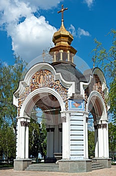 St. Michael Golden-Domed Monastery complex in Kyiv, Ukraine