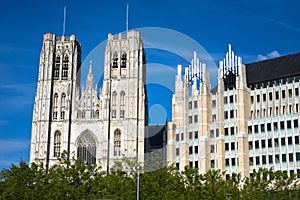 St. Michael and Gudula Cathedral. Brussels