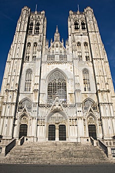 St. Michael and Gudula Cathedral.Brussels