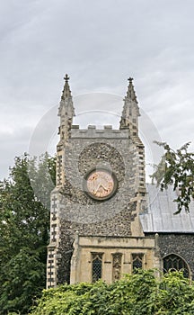 St Michael at Plea church clock, Norwich