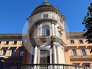 St. Michael`s Castle, also called the Mikhailovsky Castle or the Engineers` Castle