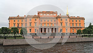 St. Michael's Castle, Saint Petersburg, Russia.