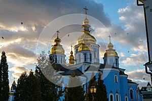 St. Michael`s Golden-Domed Monastery in Kyiv, Ukraine