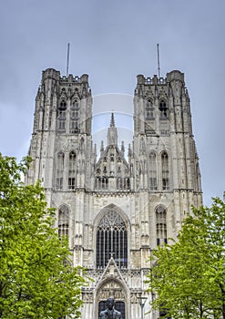 St. Michael and St. Gudula in Brussels, Belgium