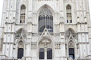 St. Michael and St. Gudula in Brussels, Belgium.