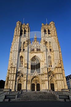 St. Michael and St. Gudula Cathedral - Brussels photo