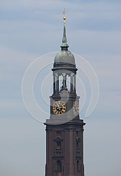 St Michaelis (St Michael) church in Hamburg
