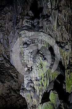 St. Michaels Cave geological shapes Gibraltar