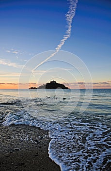 St Michaels Mount Sunset