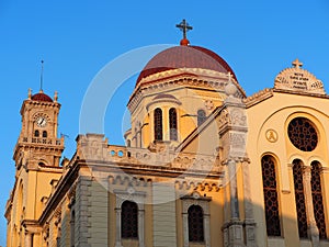 St Minas Cathedral In Heraklion Crete Greece