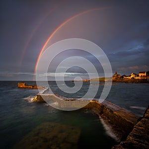 St. Monans rainbow