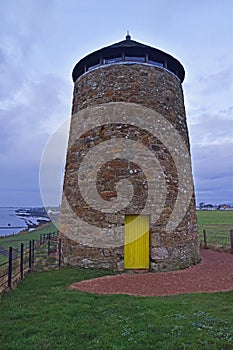 St Monans Windmill in Fife, Scotland