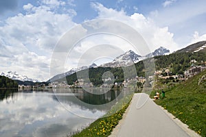 St.moritz, switzeland