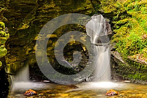 St Nectans Glenn waterfall