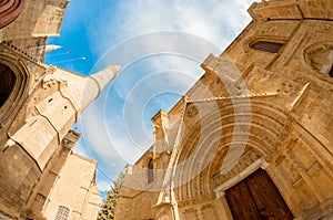 St. Nicholas Cathedral (Lala Mustafa Mosque). Famagusta, Cyprus