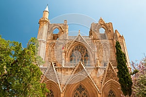 St. Nicholas' Cathedral (Lala Mustafa Mosque). Famagusta, Cyprus