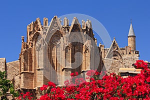 St. Nicholas Cathedral (Lala Mustafa Mosque). Famagusta, Cyprus