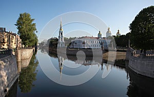 St. Nicholas Cathedral in St. Petersburg, Russia