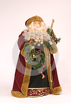 St. Nicholas Christmas Statue photo