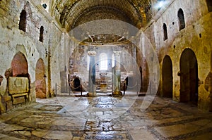 St. Nicholas Church altar, Demre. Turkey. Myra. Kekova. Orthodox