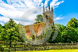 St Nicholas Church in Chawton, Hampshire, England