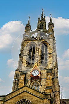St. Nicholas Church, This church is the Anglican cathedral of Newcastle, UK