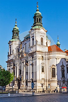 St. Nicholas church at Old Town Square, Prague