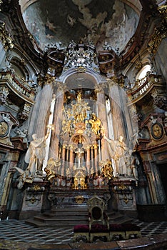 St. Nicholas Church in Prague photo