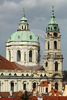 St. Nicholas church in Prague photo