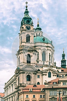 St. Nicholas Church in Prague, Czech Republic