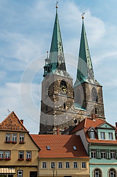 St Nicholas Church in Quedlinburg. Germany