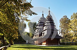 St. Nicholas Church is the Shevchenkivskyi Hay in Lviv