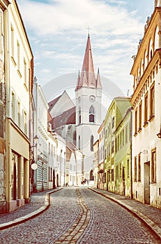 St. Nicholas` church, Znojmo, Czech