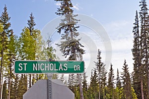 St. Nicholas Drive sign photo