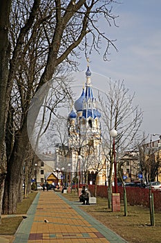 St. Nicholas Garrison Cathedral in Brest. Brest