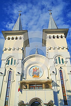 St. Nicholas Orthodox Church in Baia Mare, Maramures County, Romania.