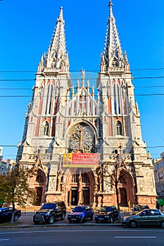 St. Nicholas Roman Catholic Cathedral in Kiev