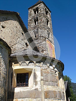 St.Nicolao's church in Giornico photo