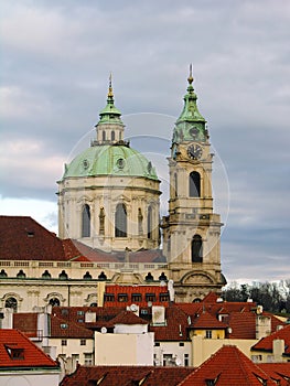 St. Nicolas Church, Mala Strana, Prague photo