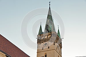 St. Nicolas church, the oldest church in Presov, Slovakia.