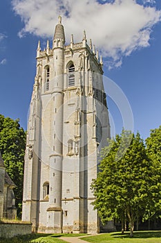 St Nicolas tower Bec-Hellouin