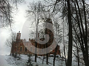 ST. NIKOLAS CATHEDRAL IN WINTER