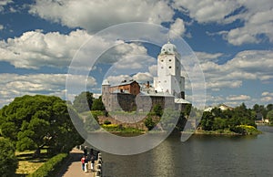 St Olaf castle in Vyborg photo