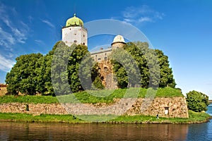 St Olaf castle in Vyborg photo