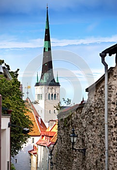 St Olaf (Oleviste) Church. Tallinn,