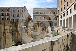 St. Oronzo plaza in Lecce