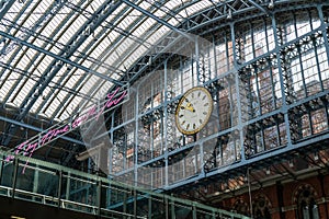 St Pancras International, is a central London railway terminus on Euston Road in the London Borough of Camden