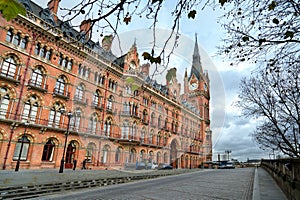 St Pancras station facade