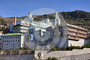 St Pantaleon monastery at Mt Athos photo